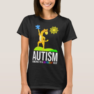 T-shirt L'Autisme Danser À Un Autre Beat Fun Sensibilisati