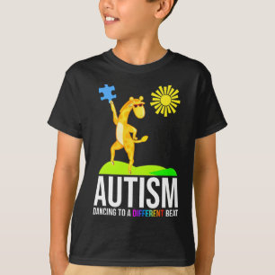 T-shirt L'Autisme Danser À Un Autre Beat Fun Sensibilisati