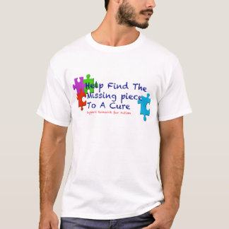 T-shirt L'autisme de soutien trouvent un traitement