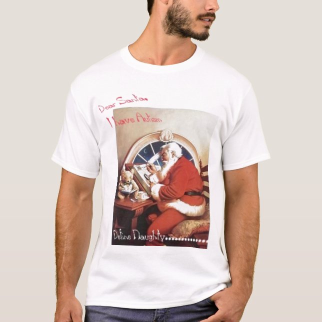 T-shirt L'autisme définissent vilain (Devant)