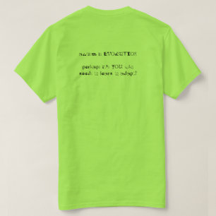 T-shirt l'autisme est évolution