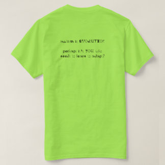 T-shirt l'autisme est évolution