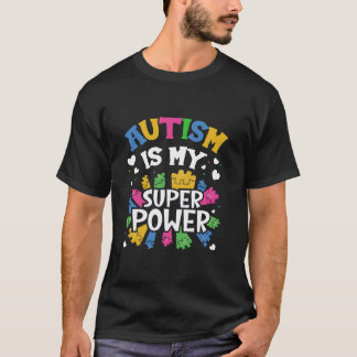 T-shirt L'autisme est ma Sensibilisation sur l'autisme de 