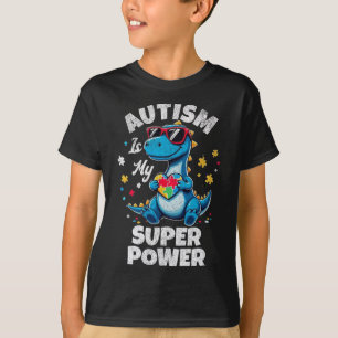 T-shirt L'autisme est ma superpuissance Sensibilisation su