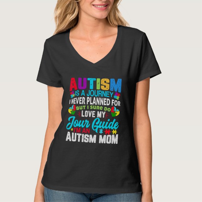 T-shirt L'autisme Est Une Sensibilisation sur l'autisme De (Devant)