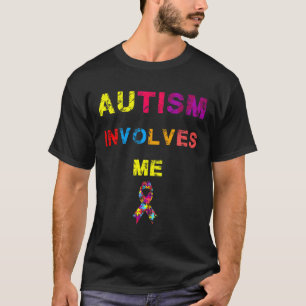 T-shirt L'autisme m'implique Autisme Journée de Prix Avril