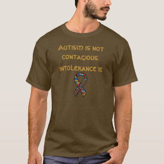 T-shirt L'autisme n'est pas contagieux