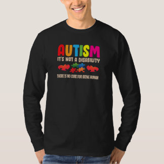 T-shirt L'autisme n'est pas un handicap Sensibilisation hu