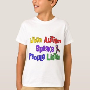 T-shirt L'autisme parle