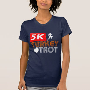 T-shirt L'automne amusant Thanksgiving Turkey Trot Fall