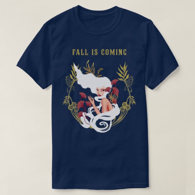 T-shirt L'Automne Arrive1 (Design devant)
