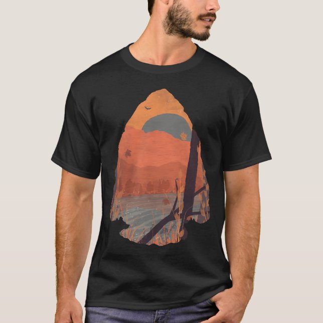 T-shirt L'automne dans les gorges... (Devant)