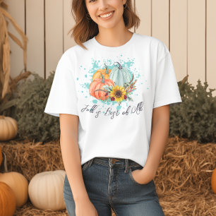 T-shirt L'automne est le meilleur de tous Citrouille