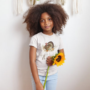 T-Shirt L'Automne Remercie Thanksgiving