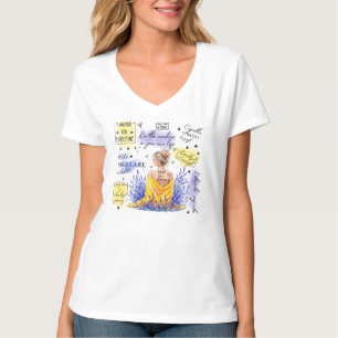 T-shirt L'autonomisation des femmes inspire une affirmatio
