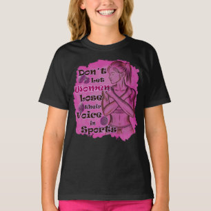 T-shirt L'autonomisation des femmes. Les femmes parlent d'