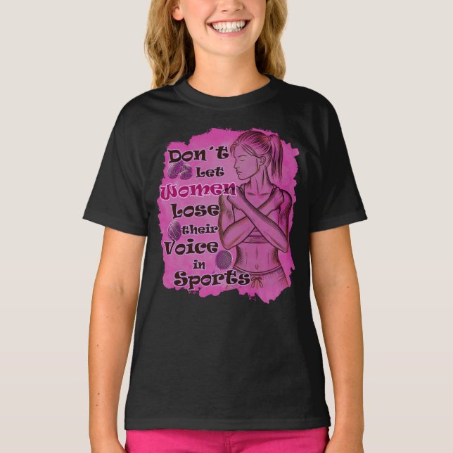T-shirt L'autonomisation des femmes. Les femmes parlent d' (Devant)