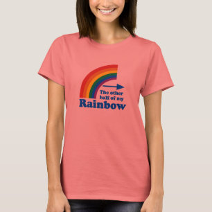 T-SHIRT L'AUTRE MOITIÉ DE MON ARC-EN-CIEL