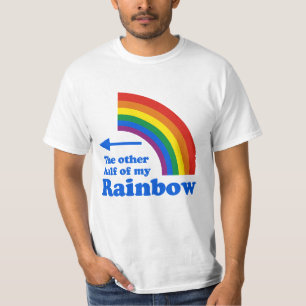 T-shirt L'AUTRE MOITIÉ de MON ARC-EN-CIEL (droit)