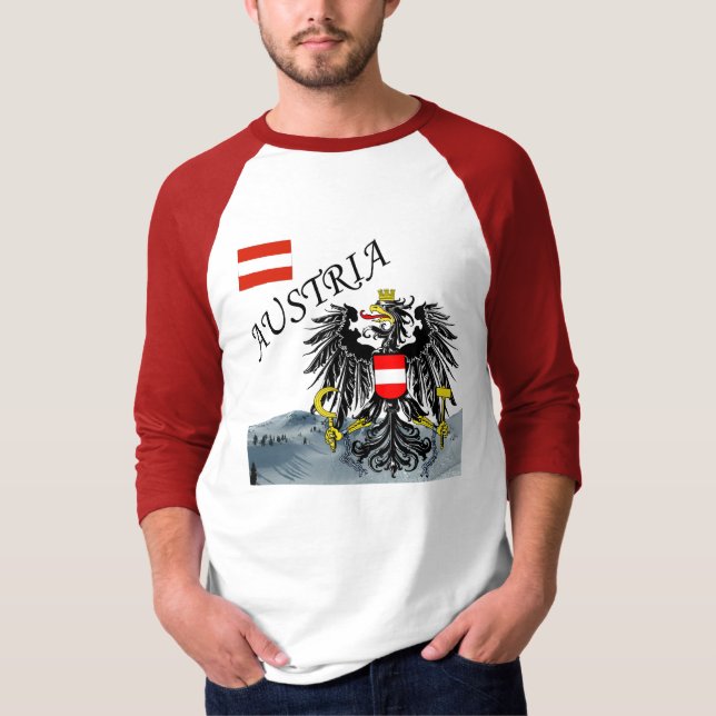 T-shirt L'Autriche - l'Osterreich (Devant)
