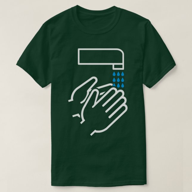 T-shirt Lavage des mains 1 (Design devant)