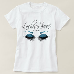 T-shirt Lavage et broussailles - Bleu