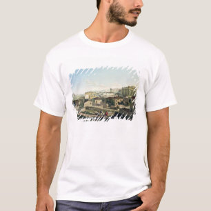 T-shirt L'avant occidental du parthenon, plaquent 19 du