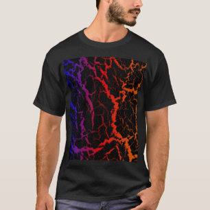 T-shirt Lave de l'espace fissuré - PBROY thermique