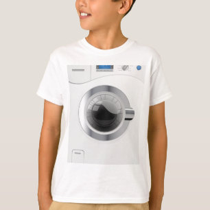 T-shirt Lave-linge blanc