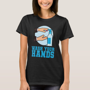T-shirt Lave-toi les mains