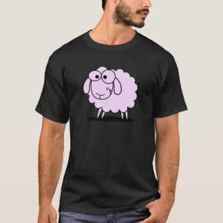 T-shirt Lavender Sheep pour agneau pour enfants animal pou