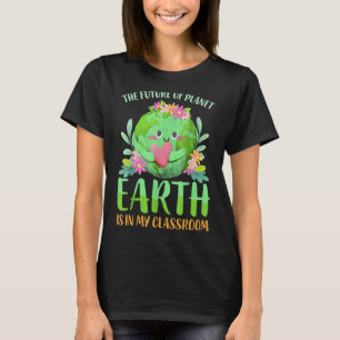 T-shirt L'Avenir De La Planète Terre Est Dans Mon Enseigne