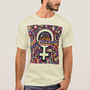 T-shirt L'avenir est féminin, et c'est maintenant la base