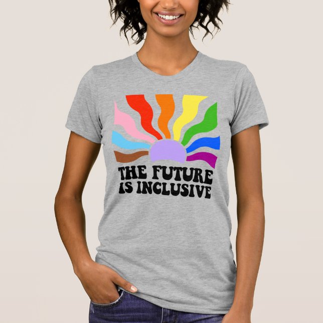 T-shirt L'avenir est inclusif (Devant)