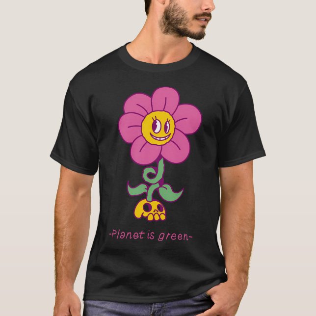 T-shirt L'avenir est vert (Devant)