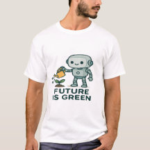 L'avenir est vert - Plante d'eau robotique mignon