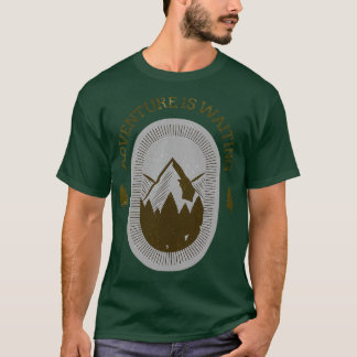 T-shirt L'AVENTURE ATTEND Les Montagnes Sont2
