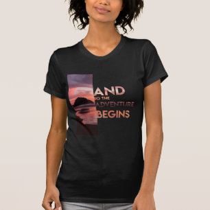 T-shirt L'aventure commence