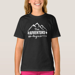 T-shirt L'aventure commence 