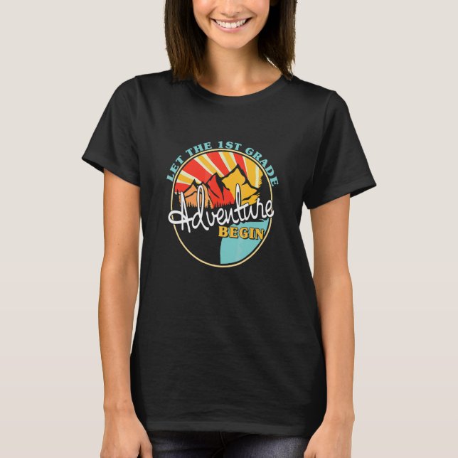T-shirt L'aventure de CE1 peut commencer (Devant)