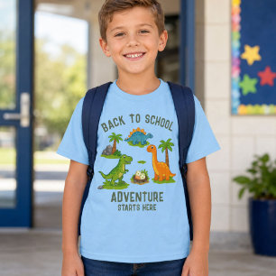 T-shirt L'aventure de la rentrée scolaire commence ici Din