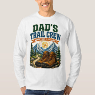T-shirt L'aventure de l'équipe de trail de papa vous appel