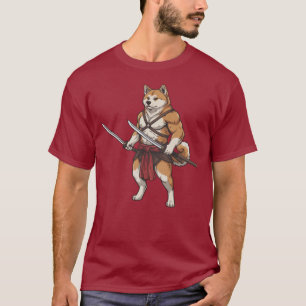 T-shirt L'aventure du chien gladiateur Akita