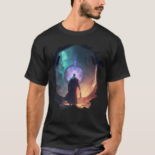 T-shirt L'aventure du magicien Le portail mystique