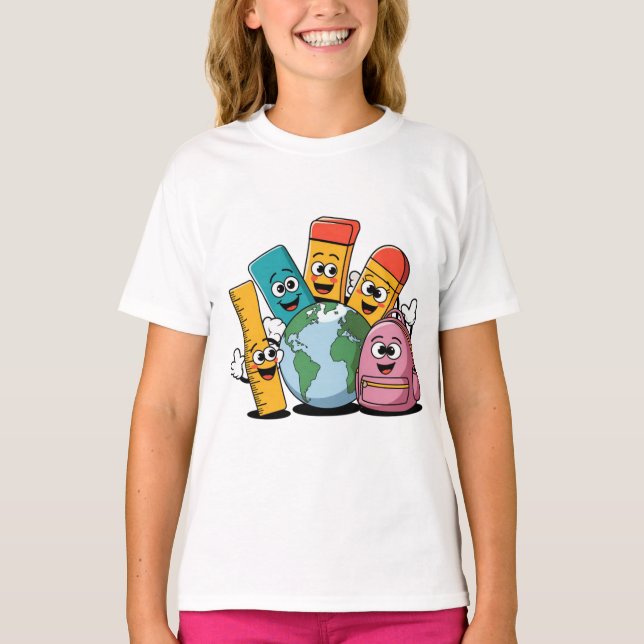 T-shirt L'aventure éducative mondiale (Devant)