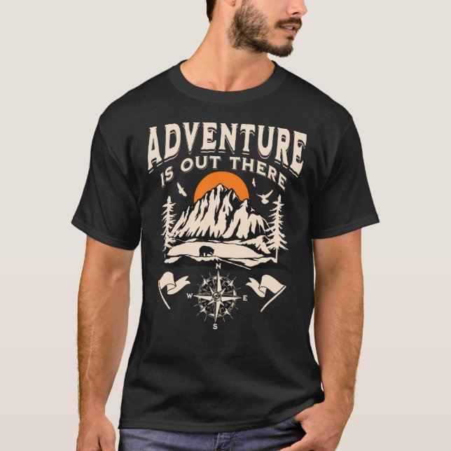 T-shirt L'aventure est là (Devant)