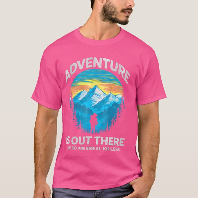 T-shirt L'Aventure Rétro Est Là, Mais Il En Est De Même Po (Devant)