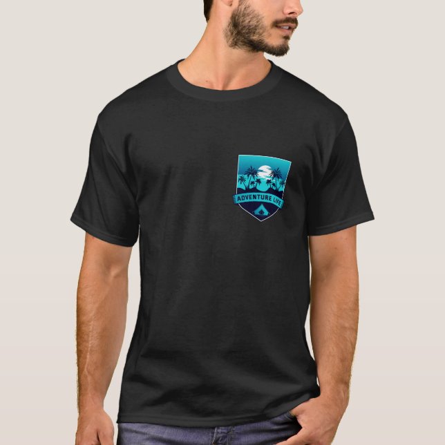 T-shirt L'aventure vous attend (Devant)