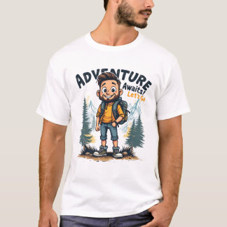 T-shirt l'aventure vous attend