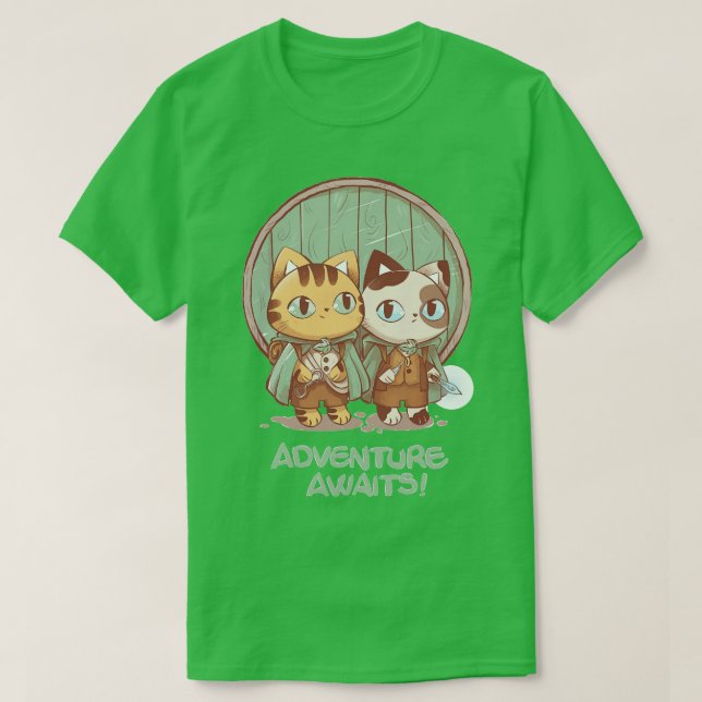 T-shirt L'aventure vous attend (Design devant)